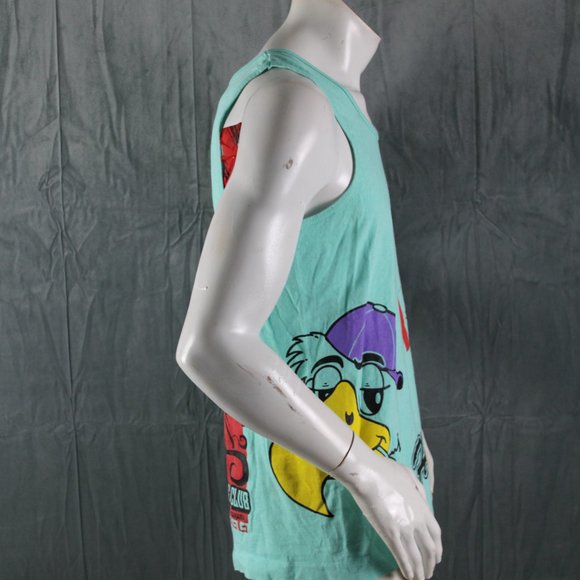 Vintage Tank-Top - Kamloops Rowing All Over Print - Men's Medium - Picture 11 of 12